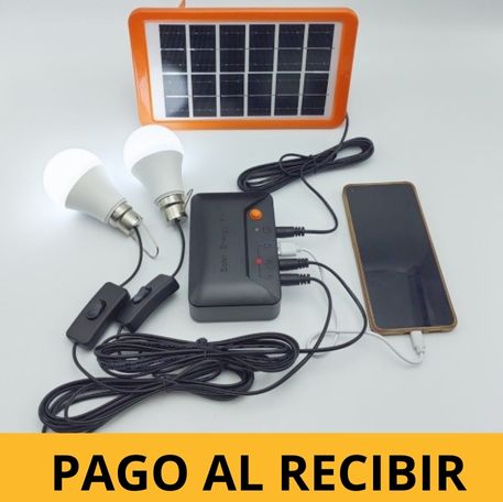 LumiSolar™ – kit de iluminacion solar + USB de carga
