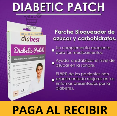 Diabetic Patch™ 24 parches Naturales de control Glicémico