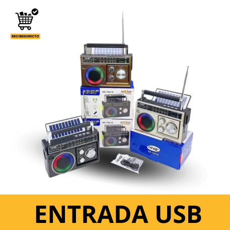 Radio Solar Vintage™ 🌞📻