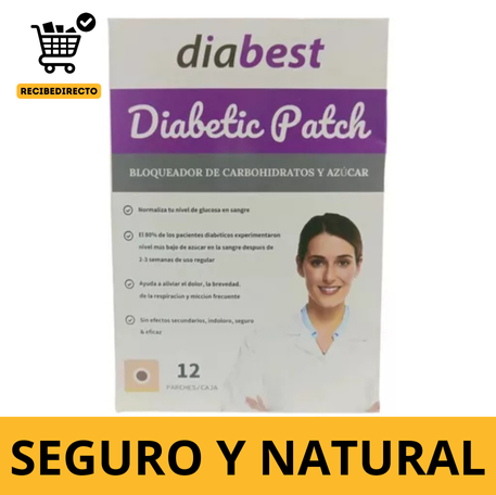 Diabetic Patch™ 24 parches Naturales de control Glicémico