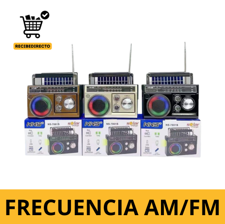 Radio Solar Vintage™ 🌞📻
