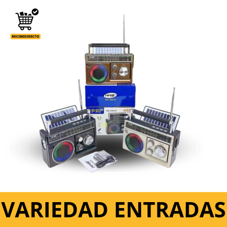 Radio Solar Vintage™ 🌞📻