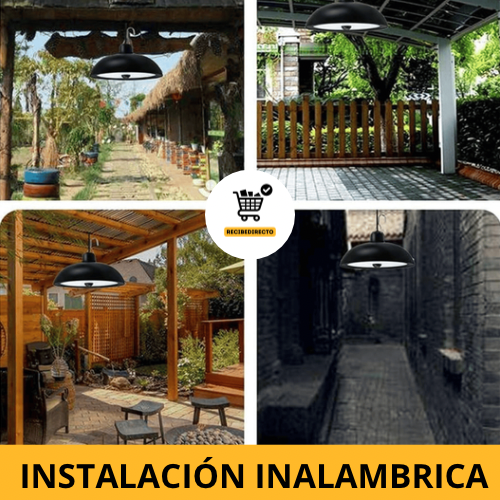 Luminex Solar™ Lampara Solar Colgante