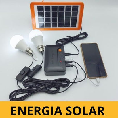 LumiSolar™ – kit de iluminacion solar + USB de carga