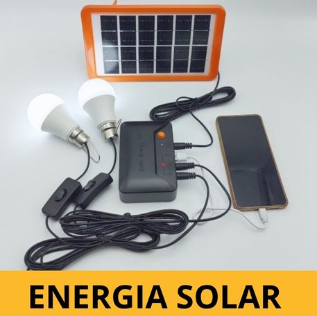 LumiSolar™ – kit de iluminacion solar + USB de carga