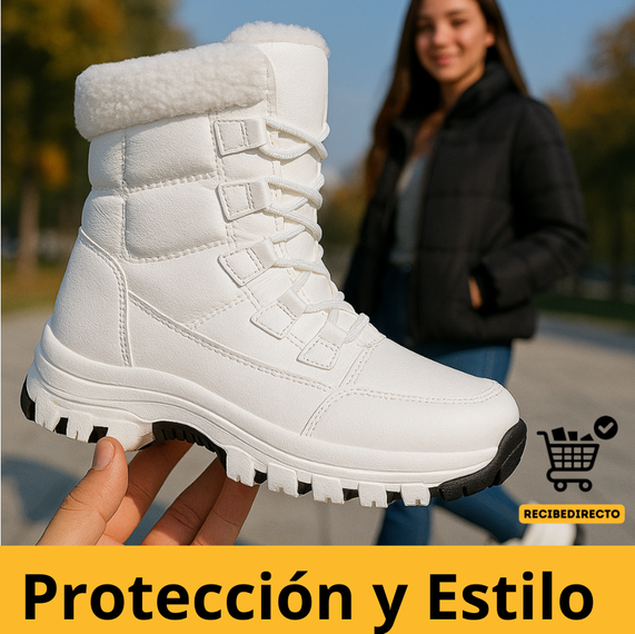 Botin TrekkaProof™ - 100% impermeable, mantiene tus pies secos y cómodos en todo terreno.
