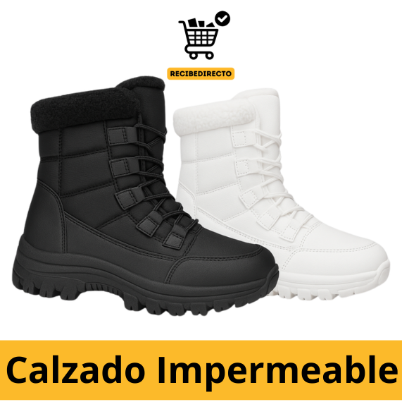 Botin TrekkaProof™ - 100% impermeable, mantiene tus pies secos y cómodos en todo terreno.