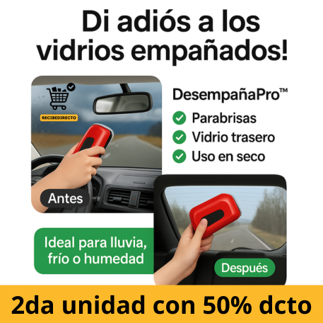 DesempañaPro™ - Tu aliado contra el empañamiento